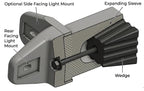 Super Duty Reverse Light Upgrade – No-Drill Hitch Tube Mount