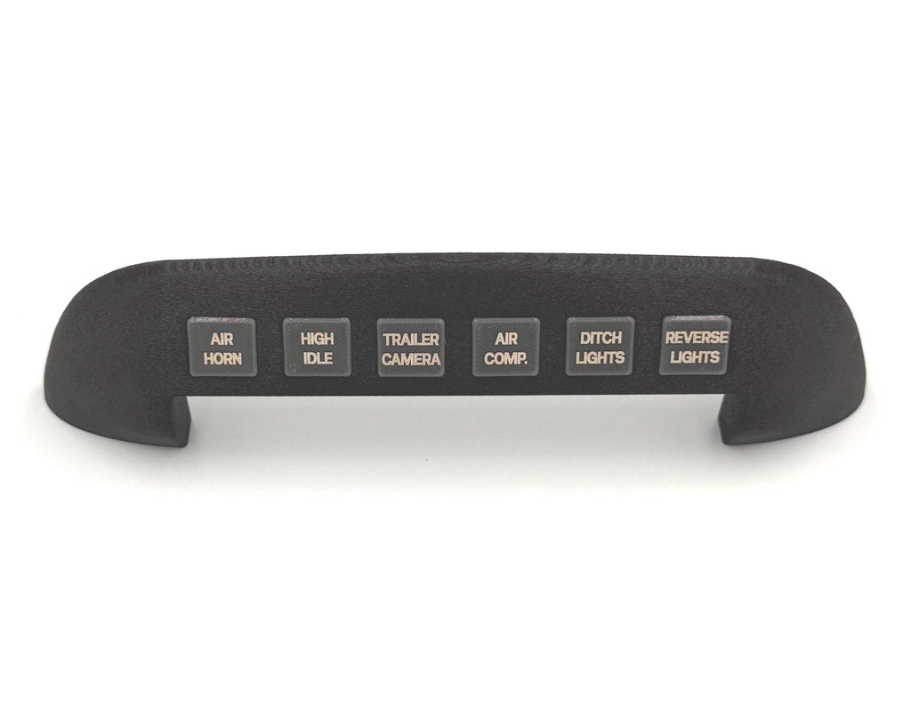 Super Duty Upfitter Switch Guard – Momentary Conversion & Custom Labels (2023+)