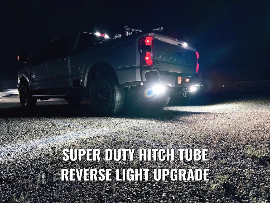 Super Duty Reverse Light Upgrade – No-Drill Hitch Tube Mount